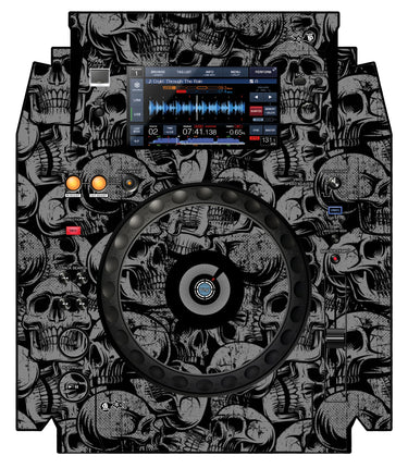 Pioneer DJ XDJ 1000 Skin Skull